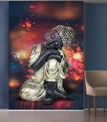 Golden Buddha Mural Wallpaper