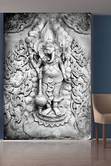 Lord Ganesha Mural Wallpaper