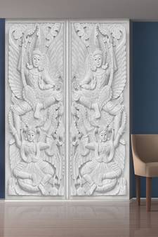 Multiple Statues Mural Wallpaper