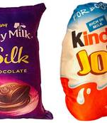 2 Microfibre Filled Reversible Cushion For Kids