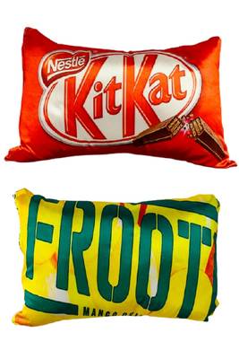 2 Microfibre Filled Reversible Cushion For Kids 1