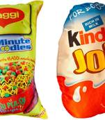 2 Microfibre Filled Reversible Cushion For Kids