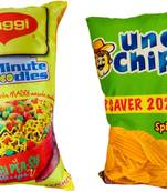 2 Microfibre Filled Reversible Cushion For Kids