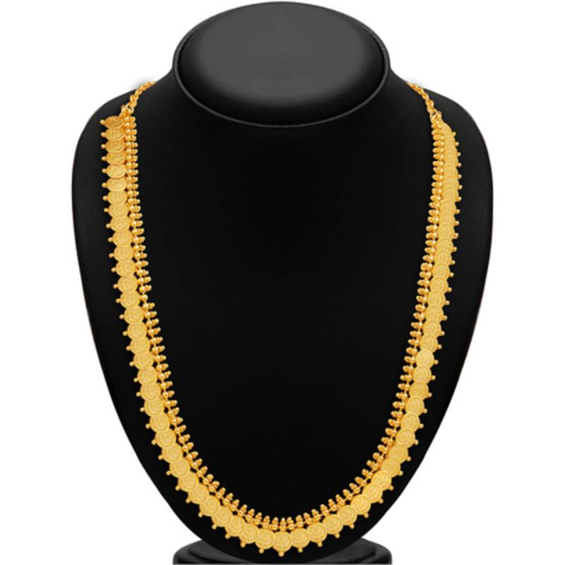 Royal Gold Plated Temple Jewellery Necklace Set