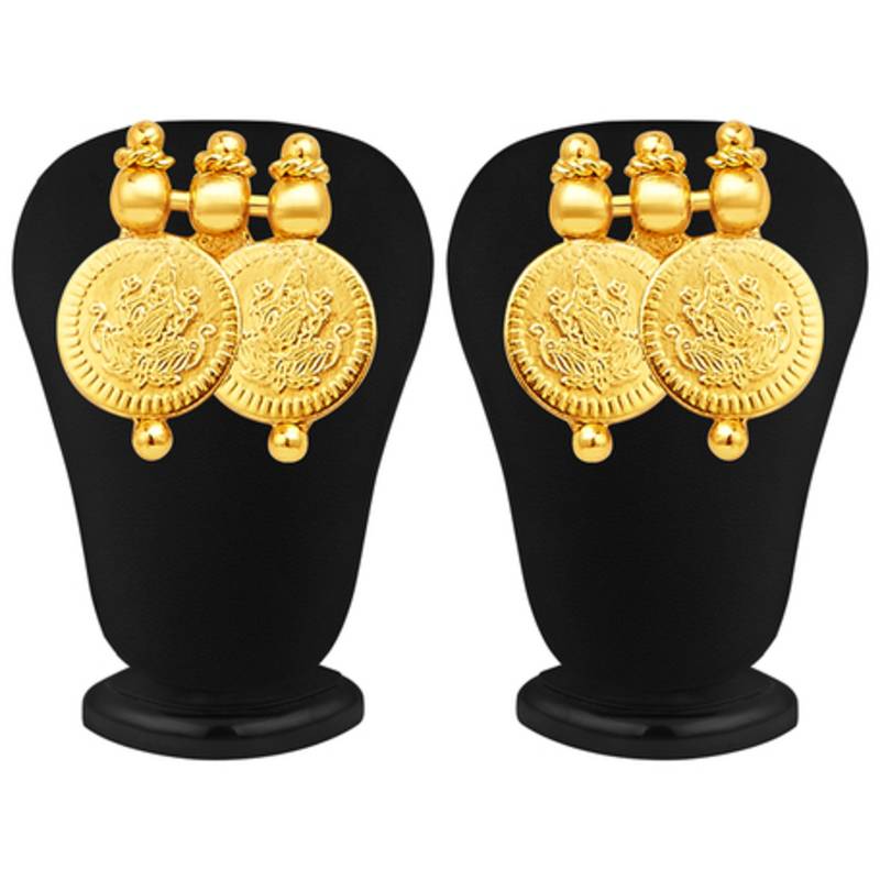 Royal Gold Plated Temple Jewellery Necklace Set