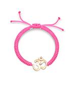 OM Single Diamond Cord Rakhi Bracelet
