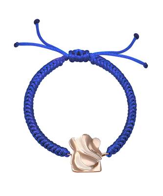 Ganesha Cord Rakhi Bracelet 1