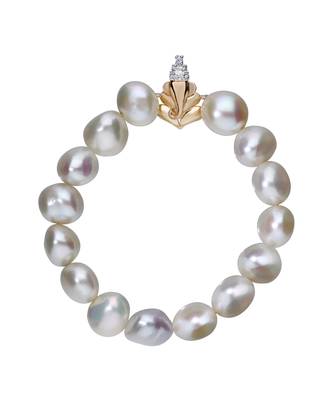Ganesha Diamond Pearl Bracelet 2