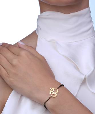 OM Single Diamond Nazar Bracelet 1