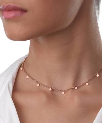 Gold Collar Chain Necklace 1
