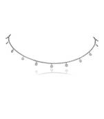 Gold Collar Diamond Chain Necklace