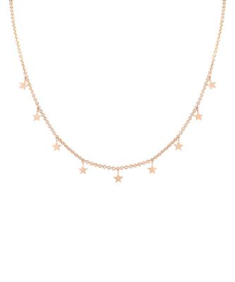 Star Collar Diamond Chain Pendant 1