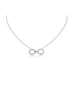 Infinity Diamond Chain Pendant