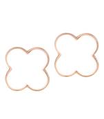 Clover Enamel Studs