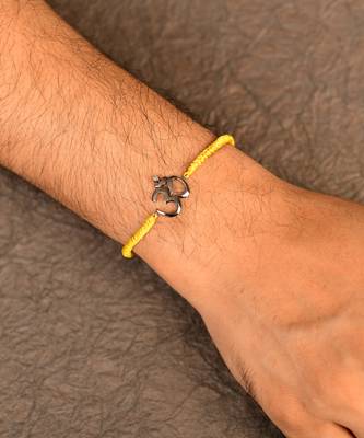 OM Cord Rakhi Bracelet 1
