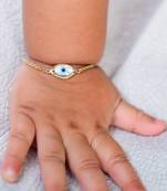 Baby Marquise Evil Eye Chain Bracelet