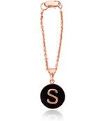 Personalised Enamel Chain Watch Charm