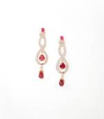 spectacular danglers E-01(red)