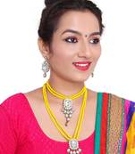 Yellow necklace-sets
