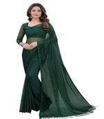 Mehendi brasso brasso saree with blouse