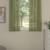 ROSARA HOME Solid Pack of 2 Transparent Window Curtains -5 Feet,Olive Green