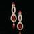 spectacular danglers E-01(red)