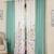 ROSARA HOME Floral Pack of 4 Regular Long Door Curtains -9 Feet,Multicolor