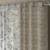 ROSARA HOME Jacquard Pack of 4 Regular and Sheer Long Door Curtains -9 Feet,Beige::White