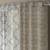 ROSARA HOME Jacquard Pack of 4 Regular and Sheer Long Door Curtains -9 Feet,Beige::White
