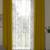ROSARA HOME Jacquard Pack of 4 Regular and Sheer Long Door Curtains -9 Feet,Gold::White