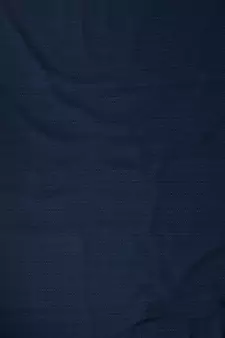 ROSARA HOME Solid Floral Pack of 4 Regular Long Door Curtains -9 Feet,Navy Blue::Blue