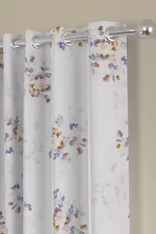 ROSARA HOME Floral Pack of 2 Regular Window Curtains -5 Feet,Multicolor