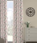 ROSARA HOME Animal Pack of Single Regular Door Curtain -7 Feet,Multicolor