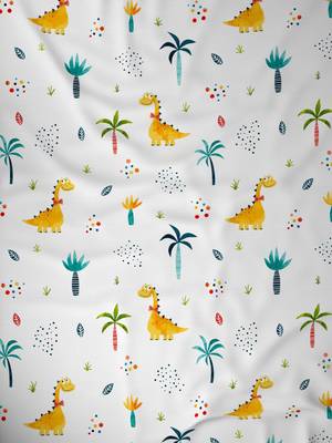 ROSARA HOME Animal Pack of 2 Regular Window Curtains -5 Feet,Multicolor 3