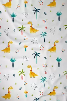 ROSARA HOME Animal Pack of 2 Regular Window Curtains -5 Feet,Multicolor