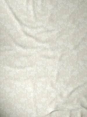ROSARA HOME Jacquard Pack of 2 Regular Window Curtains -5 Feet,Off White 3