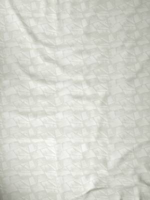 ROSARA HOME Jacquard Pack of 2 Regular Door Curtains -7 Feet,Off White 3