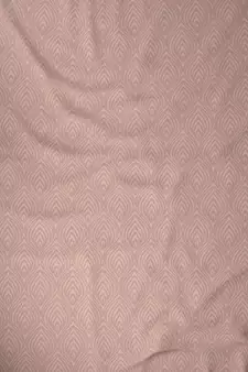 ROSARA HOME Jacquard Pack of 2 Regular Window Curtains -5 Feet,Blush