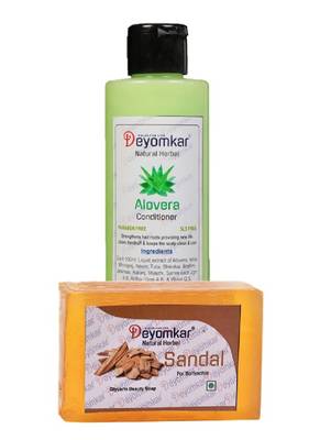 Herbal Alovera Conditioner with SandalWood Soap 1