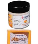 Herbal Apricot Honey Scrub with SandalWood Soap