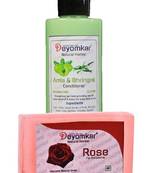 Herbal Amla Brinjraj Conditioner with  Rose Soap