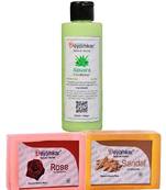 Herbal Alovera Conditioner with SandalWood Soap And Rose Soap