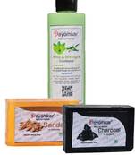 Herbal Amla Brinjraj Conditioner with SandalWood Soap And Charcoal Soap