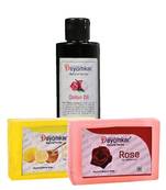 Herbal Onion oil with Rose Soap And Lemon Honey Soap