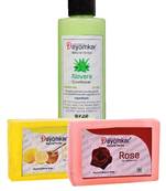 Herbal Alovera Conditioner with Rose Soap And Lemon Honey Soap