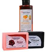 Herbal Orange Peel Of Mask with Rose Soap And Charcoal  Soap