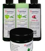 1 Amla Brinjraj shampoo 1Amla Conditioner 1 Onion Oil 1 Alovera Gel