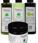 1 Alovera shampoo 1 Alovera Conditioner 1 Amla Oil 1 Alovera Gel