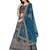 Amrutam Fab Bridalwear Blue Color Sequence & Coding Embroidery Work Lehenga choli (LC 3003)