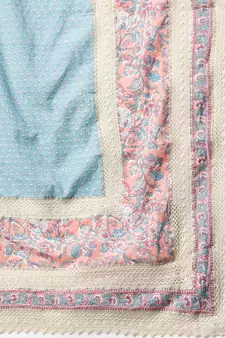 Pink gotta patti cotton salwar